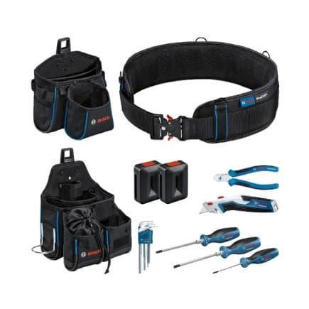 BOSCH 1600A02H5C - PRO Ceinture à clic avec jeu d’outils à main