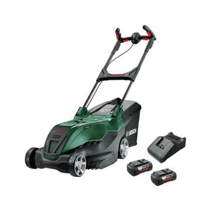 BOSCH 06008B9F02 - AdvancedRotak 36V-40-650 - Tondeuse sans fil 36V (avec 2 piles de 4Ah et chargeur)