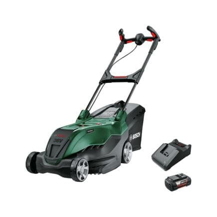 BOSCH 06008B9F00 - AdvancedRotak 36V-40-650 - Tondeuse à gazon sans fil 36V (avec batterie 4Ah et chargeur de batterie)