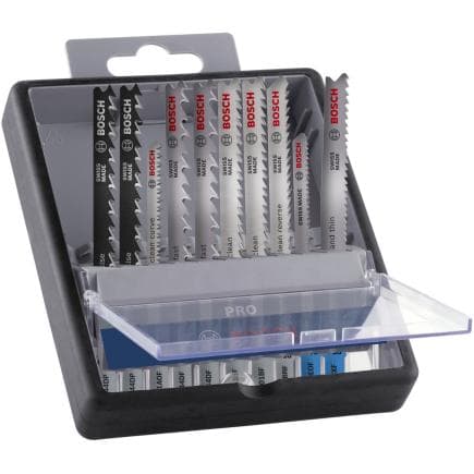 BOSCH 2607011944 - Set de lames de scie PRO Bois et Métal (10 pièces)