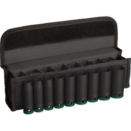 BOSCH 2608003040 - Ensemble de douilles PRO Impact 1/2" long (9 pièces)
