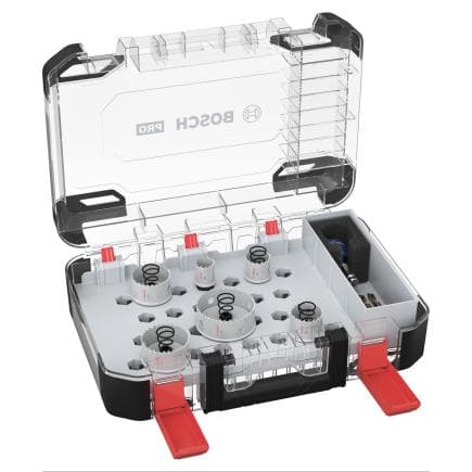 BOSCH 2608594474 - Ensemble de scie-cloche PRO Sheet Metal Power Change Plus (8 pièces)