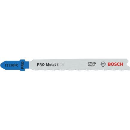 BOSCH 2608655094 - Lame de scie sauteuse T121GFC fine PRO Metal (multi-pack)