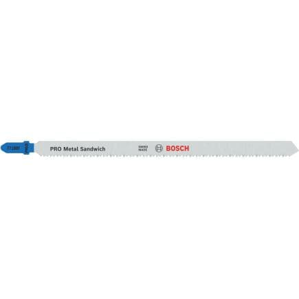 BOSCH 2608655114 - Lame de scie slugeuse PRO Metal Sandwich T718BF (Multipack)