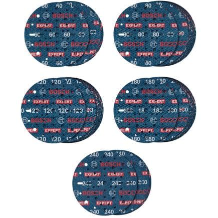 BOSCH 2608902470 - Ensemble de disques à poncer EXPERT ø780 porte-film, 150 mm (55 pièces)