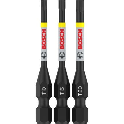 BOSCH 2608521U54 - Ensemble de fraises PRO Torx pour tournevis d’impact (3 pièces) (multipack)