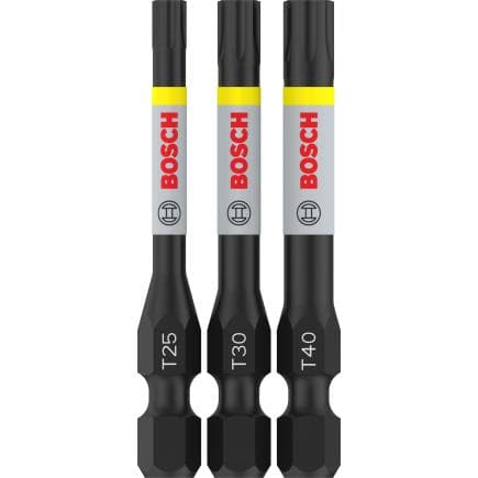 BOSCH 2608521U55 - Ensemble de fraises PRO Torx pour tournevis d’impact (3 pièces) (multipack)