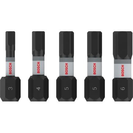 BOSCH 2608521U59 - Ensemble de fraises PRO Hex pour tournevis à impact (5 pièces) (multipack)