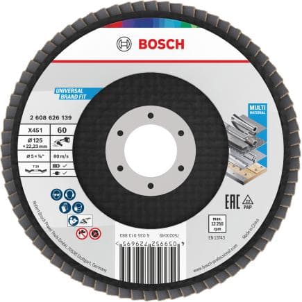 BOSCH 2608626123 - Plateau à lamelles X451 40-60 (60 pcs.)