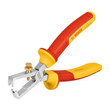 BOSCH 1600A02NE7 - Pince à dénuder universelle VDE, 160 mm
