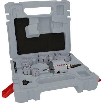 BOSCH 2608901549 - Jeu d'adaptateurs Q-Lock de scies trépans PRO Multi Material (15 pcs.)