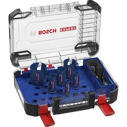 BOSCH 2608901951 - Coffret de scies trépans EXPERT Construction Material Power Change Plus (10 pcs.)