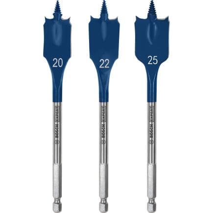 BOSCH 2608902107 - Coffret de 3 mèches plates EXPERT Self Cut Speed