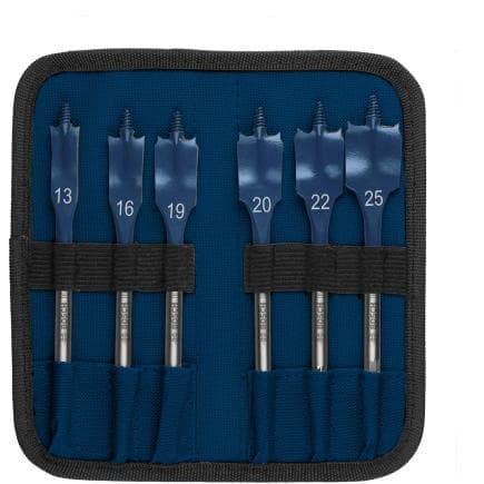 BOSCH 2608902109 - Coffret de 6 mèches plates EXPERT Self Cut Speed