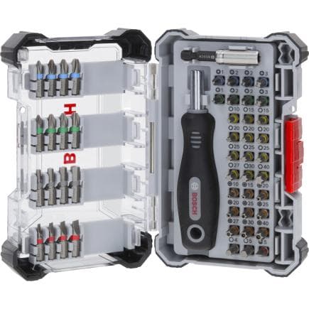 BOSCH 2607012081 - Coffret d'embouts de vissage Extra Hard, présentoir (50 pcs.)
