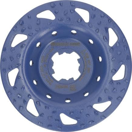 BOSCH 2608901687 - Meule assiette au carbure finition rugueuse EXPERT Multi Material inclinée, X-LOCK, 115 mm, 22,23 mm