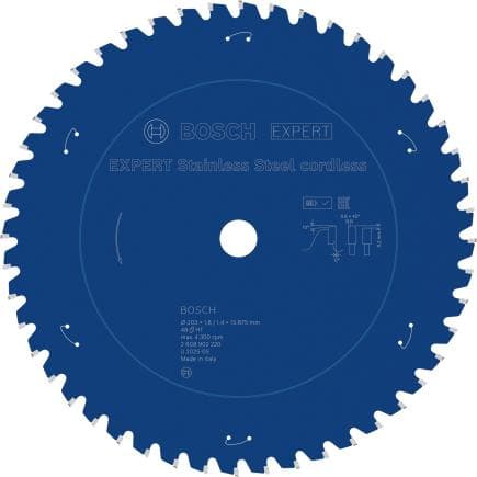 BOSCH 2608902132 - Lame de scie circulaire EXPERT Stainless Steel cordless