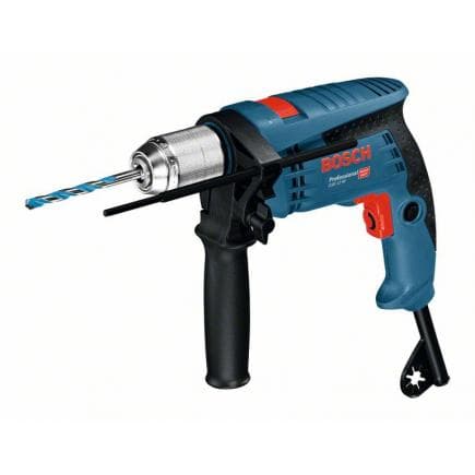 BOSCH 0601217100 - GSB 13 RE - Perceuse à percussion 600 W, ø trou maçonnerie 15 mm, ø trou bois 25 mm
