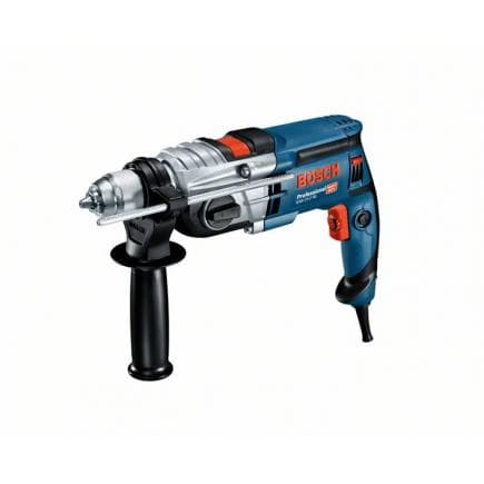BOSCH 060117B500 - GSB 19-2 RE - Perceuse à percussion 850 W, ø trou maçonnerie 20/15 mm, ø trou bois 40/25 mm