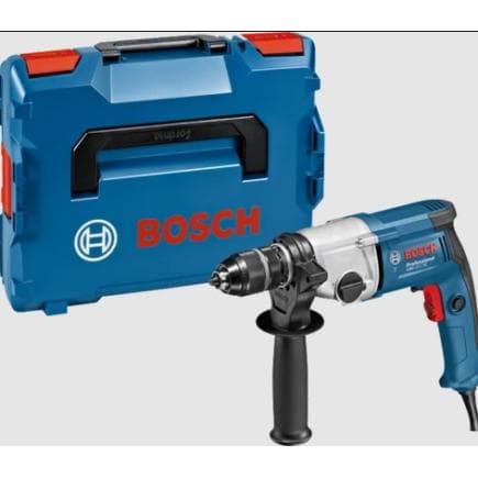 BOSCH 06011B2003 - GBM 13-2 RE - Perceuse rotative en coffret 750 W, ø trou de bois 32/20 mm