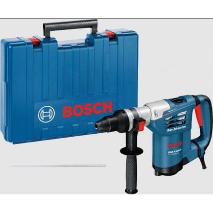 BOSCH 0611332100 - GBH 4-32 DFR - Perceuse rotative SDS plus 900 W 4,2 J en mallette avec poignée supplémentaire