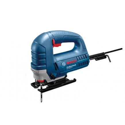 BOSCH 060158H000 - GST 8000 E - Scie sauteuse 710 W, profondeur de coupe bois 80 mm, profondeur de coupe aluminium 20 mm