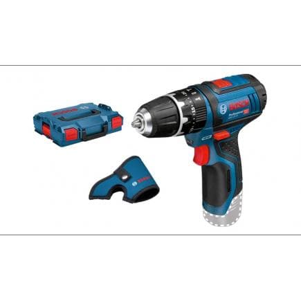 BOSCH 06019B690E - GSB 12V-15 - Perceuse sans fil 12V en coffret sans batterie, 0 - 380 / 0 - 1.300 rpm, ø vis max. 7 mm