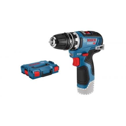 BOSCH 06019H3002 - GSR 12V-35 FC - Perceuse sans fil 12V en coffret avec broche sans batterie, 0 - 460 / 0 - 1.750 rpm, ø vis max. 8 mm