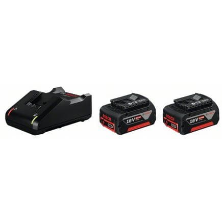 BOSCH 1600A019S0 - Kit de démarrage 18 V avec 2 batteries GBA 18V 4.0Ah et un chargeur GAL 18V-40