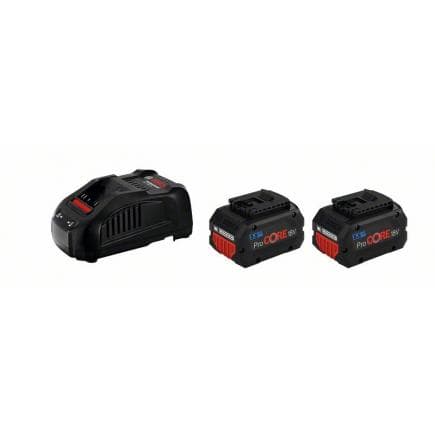 BOSCH 1600A0214C - Kit de démarrage 18 V avec 2 batteries ProCORE18V 5.5Ah et un chargeur GAL 1880 CV