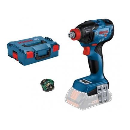 BOSCH 06019J0201 - GDX 18V-210 C - Visseuse à chocs 18 V 210 Nm en mallette sans batterie avec module Bluetooth