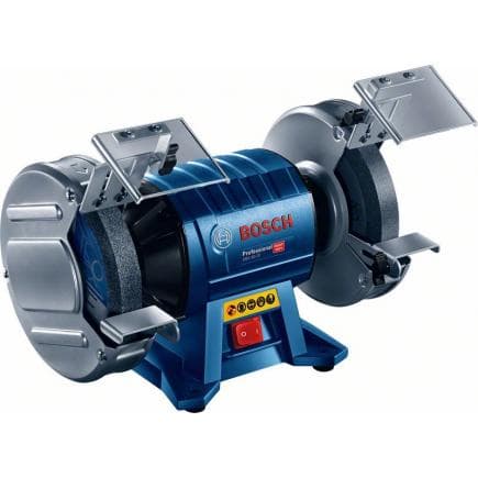 BOSCH 060127A400 - GBG 60-20 - Meuleuse d'établi à double roue 600 W, ø 200 mm
