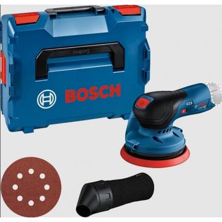 BOSCH 0601372100 - GEX 12V-125 - Ponceuse orbitale sans fil 12V, ø 125 mm en coffret sans batterie
