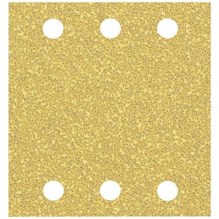 BOSCH 2608900893 - Papier de verre C470 Expert avec 6 trous pour ponceuses orbitales