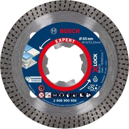 BOSCH 2608900656 - Disque diamanté Expert en céramique dure X-LOCK