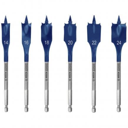 BOSCH 2608900332 - Jeu de forets à bêche Expert SelfCut Speed (6-pcs.)