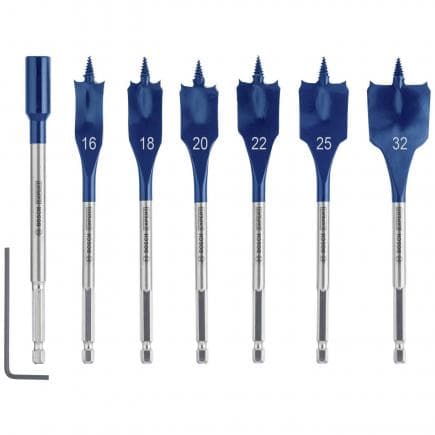 BOSCH 2608900334 - Jeu de forets à bêche Expert SelfCut Speed (7-pcs.)