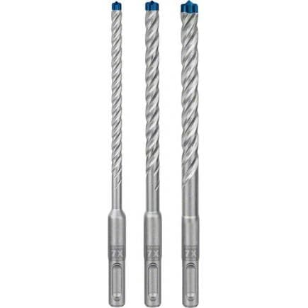 BOSCH 2608900196 - Jeu de forets à marteau Expert SDS plus-7X (3 pièces)