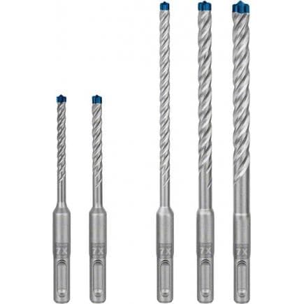 BOSCH 2608900197 - Jeu de forets à marteau Expert SDS plus-7X (5 pièces)