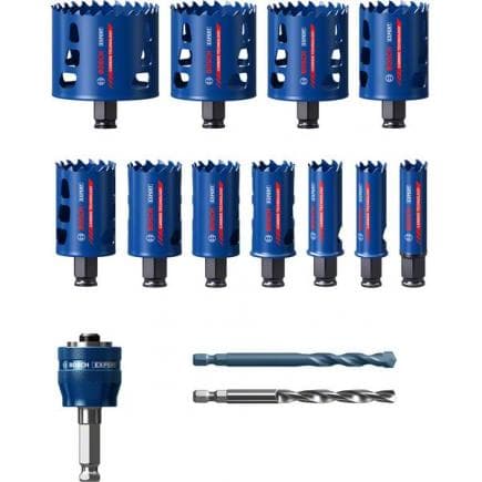 BOSCH 2608900447 - Jeu de scies cloches Expert Tough Material (14 pièces)