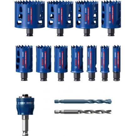 BOSCH 2608900448 - Jeu de scies cloches Expert Tough Material (14 pièces)