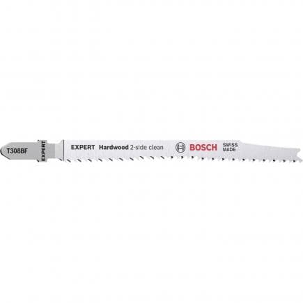 BOSCH 2608900545 - Expert ''Hardwood 2-side clean'' T 308 BF lame de scie sauteuse
