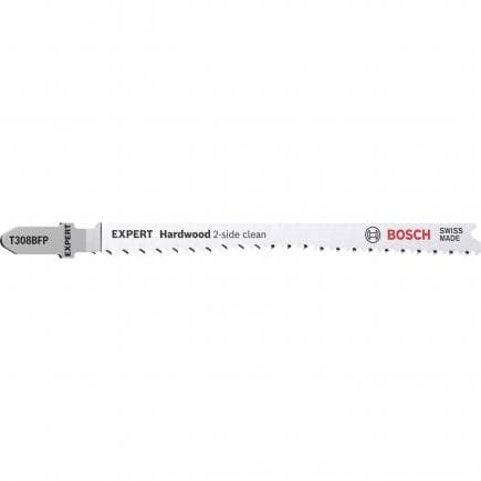 BOSCH 2608901181 - Lame de scie sauteuse Expert ''Hardwood 2-side clean'' T 308 BFP