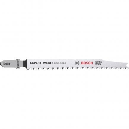 BOSCH 2608900552 - Lame de scie sauteuse ''Wood 2-side clean'' Expert T 308 B