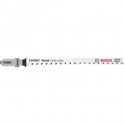 BOSCH 2608900556 - Lame de scie sauteuse Expert ''Wood 2-side clean'' T 308 BO