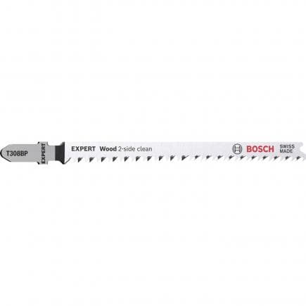 BOSCH 2608900557 - Lame de scie sauteuse Expert ''Wood 2-side clean'' T 308 BP
