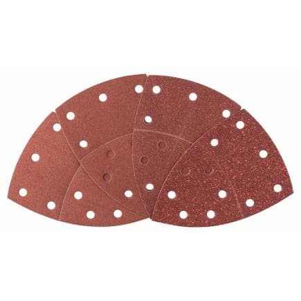 BOSCH 2607017112 - Feuilles abrasives pour ponceuses multiples