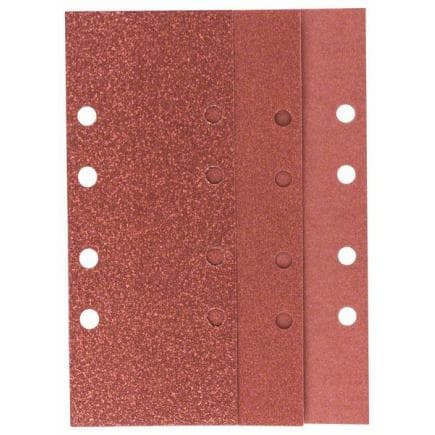 BOSCH 2609256B00 - Feuilles abrasives 8 trous pour ponceuse orbitale