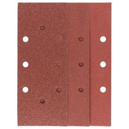BOSCH 2609256B07 - Feuilles abrasives 8 trous pour ponceuse orbitale