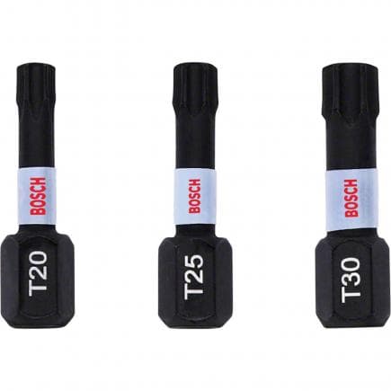 BOSCH 2608522479 - Mèches à insérer Impact Control T (3 pcs.)